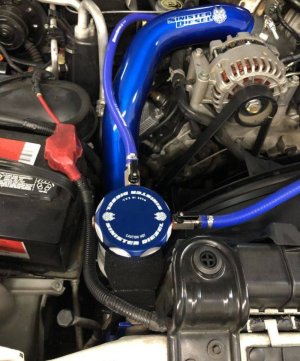 Ford F-250 Coolant Filtration System - Sinister Diesel - Wix (Round) - `03-`07